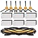 TOOGOO Kit De Accesorios De Reemplazo Filtro Cepillo Principal Cepillo Lateral para Ecovacs Deebot N79S N79 Aspiradora Robotica (Filtro + Cepillo)