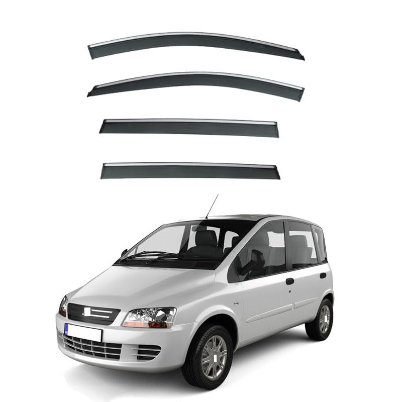 Déflecteurs de vent de voiture Fiat Multipla 1998-2010 pare-pluie teinté