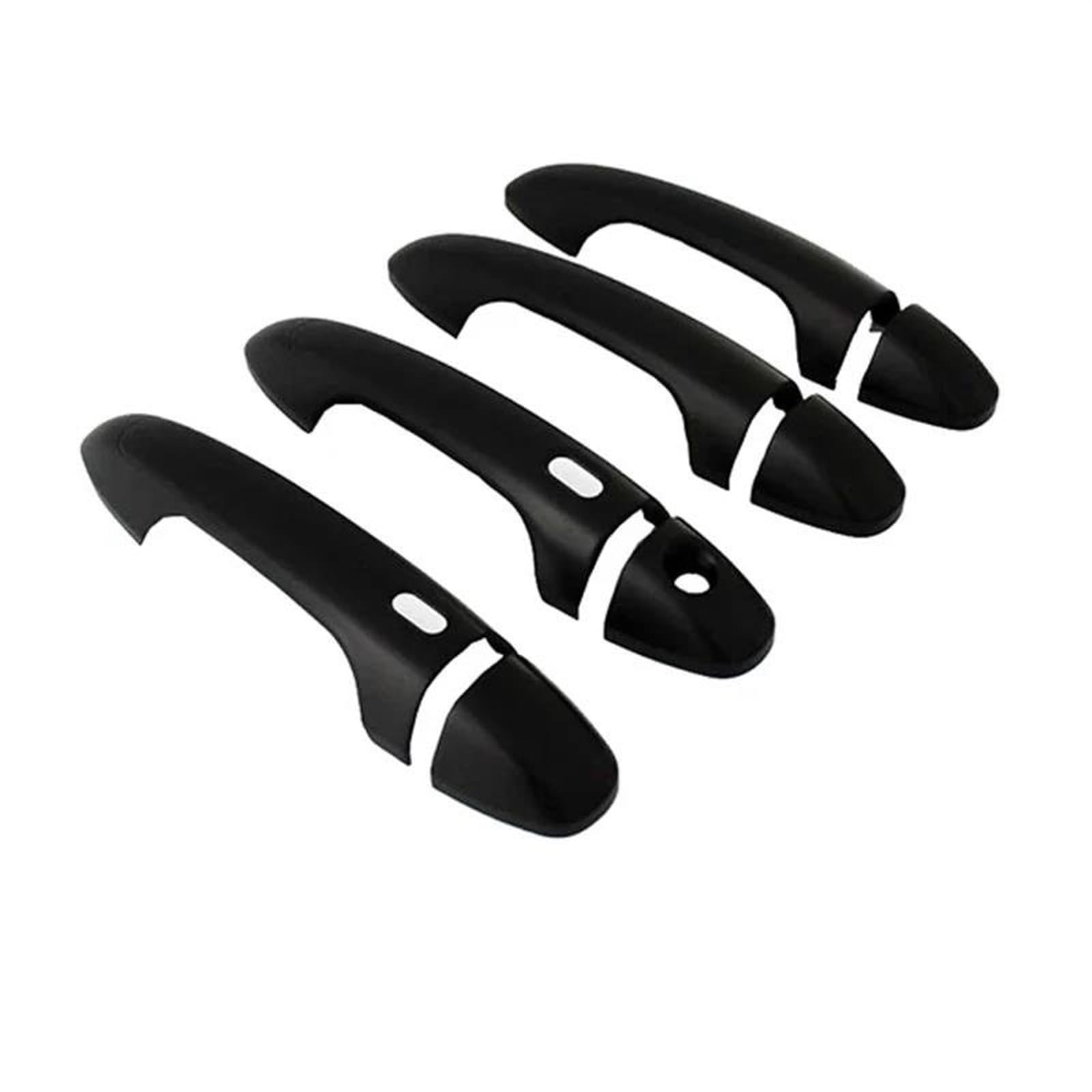 Noheeu Black Car Accessories Exterior Door Handle Cover Replacement Parts For Toyota Rav4 Xa40 2013-2018(Black)