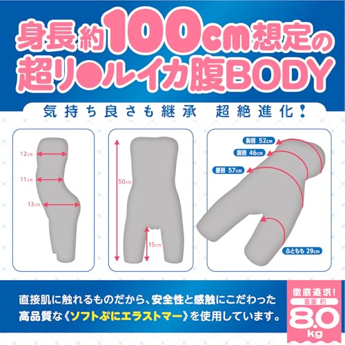 [HATOPLA] ハトプラ つるぺたガール研究所 リ〇ル アルティメット ソフト 大型オナホ 非貫通 - 画像3