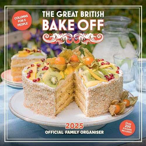 The Great British Bake Off 2025 Family Organiser Calendar