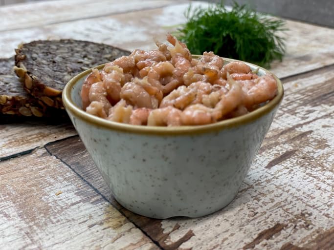 Nordseekrabbenfleisch 1000g frisch gepult Gekühlter Versand