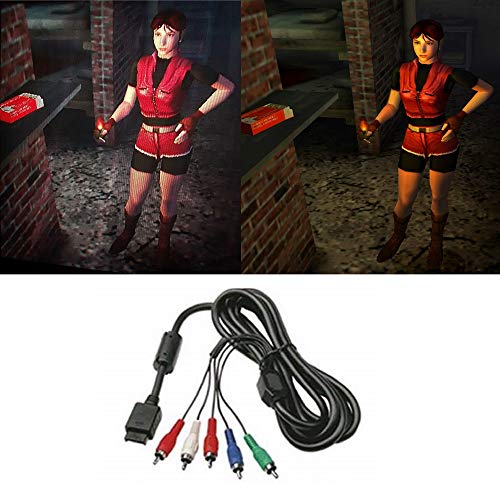 Cabo Vídeo Componente Ps2 Ps3 Alta Definição Tv Hdtv Led Lcd