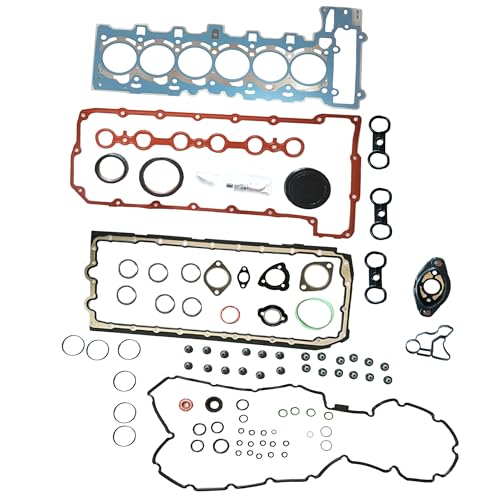 Image of PartsFlow Full Engine Head Gasket Set For 05-13 BMW 323i 325i 523i E61 E91 E92 Z4 X3 2.5L 52257800