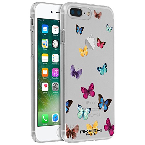 Preisvergleich Produktbild Akashi ALTCI7+94816 iPhone 7 Plus Hülle mit Schmetterlingsmotiv