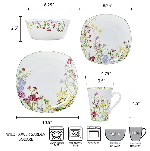 Mikasa 5265914 Wildflower Garden 16-Piece Dinnerware Set thumb #4