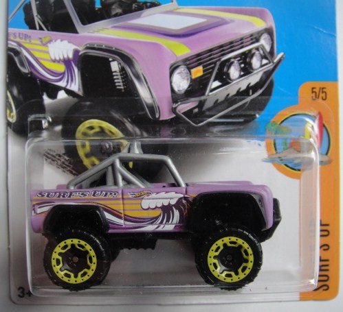Hot Wheels Custom Ford Bronco 1:64 Purple miniatura 2