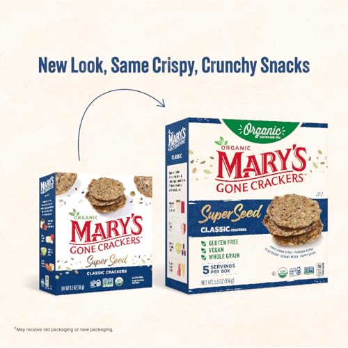 Image of Mary's Gone Crackers, Organic Super Seed, 5.5 Ounce