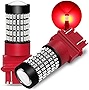 Phinlion 3156 3157 LED Red Brake Light Bulbs Super Bright 2800 Lumens 3014 103-SMD 3057 3457 4057 4157 LED Turn Signal Blinker Tail Stop Lights