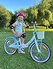 Huffy Girly Girl 20 Inch Girls Bike + Basket - White, Blue & Purple 6-9yrs. #5