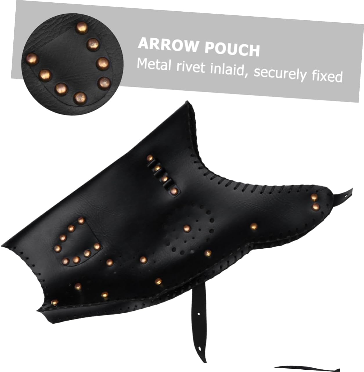 Hemoton Retro Traditional Archery Bows Bag Lightweight Arrow Capsule Sleeve Holder