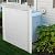 VINGLI 48”H x 48” W Outdoor Privacy Screen Fence Panels, Decorative PVC Vinyl Privacy Screen Garden Air Conditioner Fence for Outdoor Use (2-Pack)