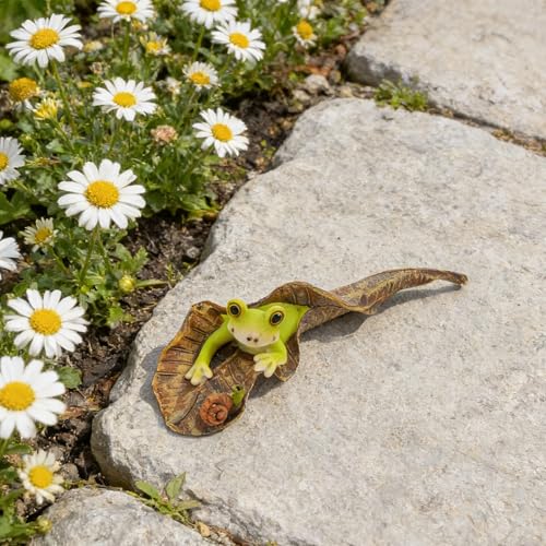 Figurines de grenouilles résistantes aux intempéries lot de 3 - 7
