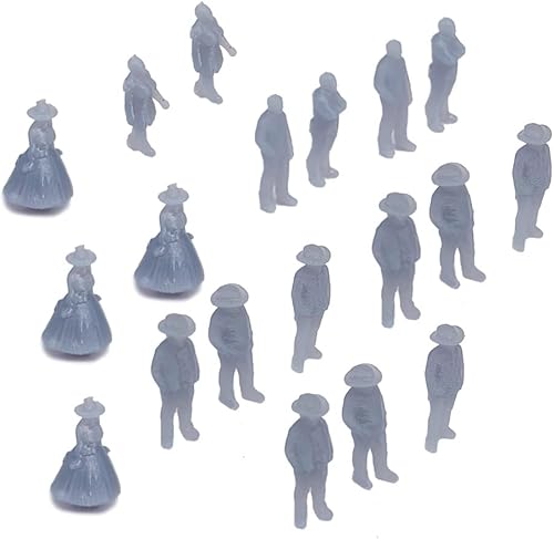 Outland Models Conjunto de figuras de la gente del viejo oeste (19 piezas) escala 1:220 Z