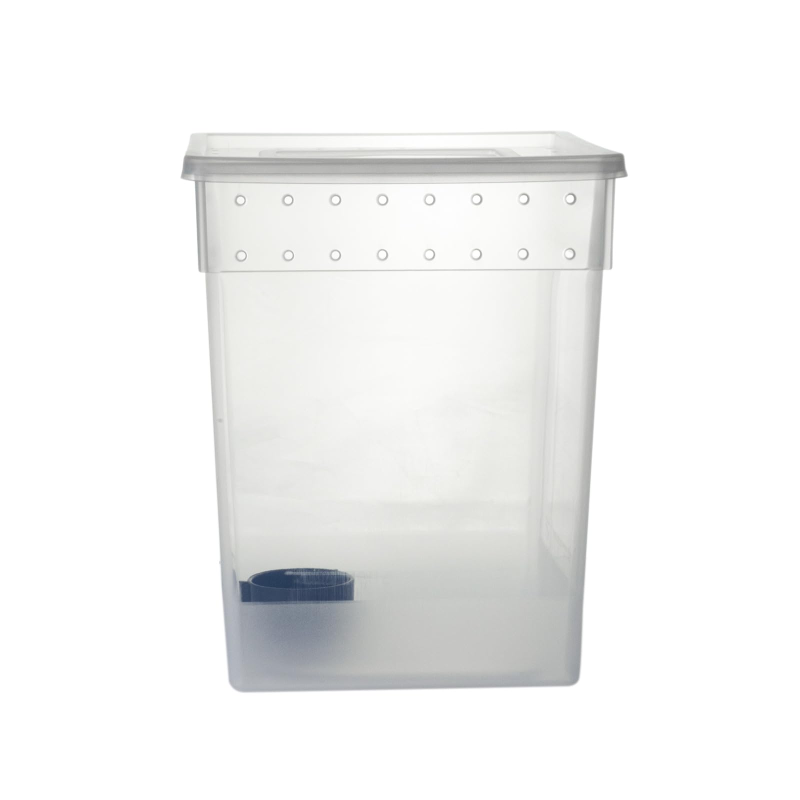 OMEM Hábitat portátil de terrario de reptiles para mini casas de mascotas, agujeros transpirables, contenedor apilable (extra H)