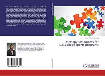 Strategy statements for U.S.College sports programs