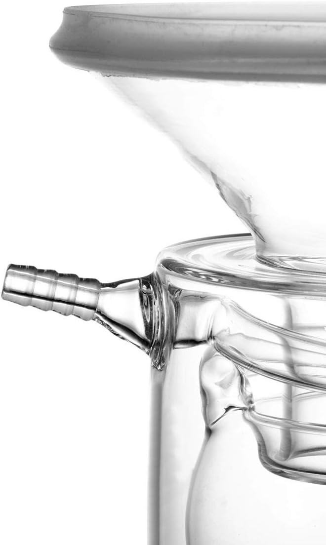 YUEWO 2.5L Glass Chinese Medicine Distiller Household Pure Dew Machine Mini Essential Oil Refining Equipment Electric Heating Brewer