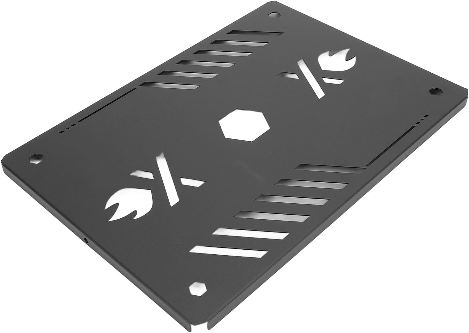 Aluminum Alloy Stove Table Top Plate, Lightweight Camping Stove Table Board for GS 450R 450K, Universal Compatible Outdoor Cooking Accessory with Polished