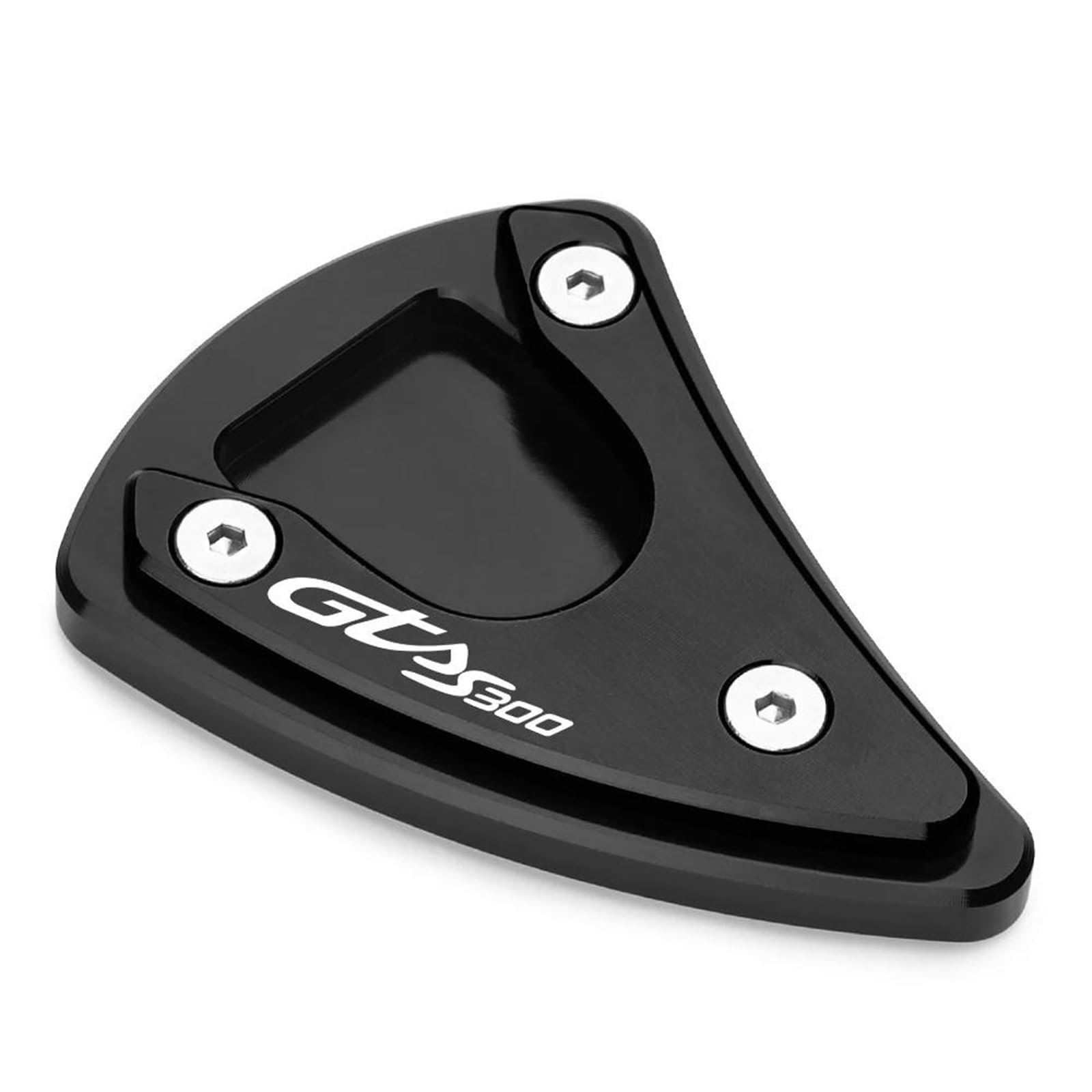 Moto CNC Cavalletto Laterale Del Piede Ingrandire Piastra Di Supporto Pad Estensione Per Vespa GTS300 2023 Gts GTV 300 HPE 2019-2023 Impermeabile(Color1)