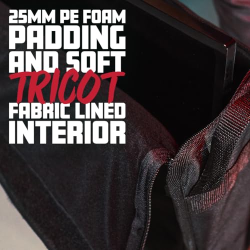 Gator Cases Padded Nylon Dual Carry Tote Bag for Transporting (2) LCD Screens, Monitors and TVs Between 40" - 45", (G-LCD-TOTE-LGX2)