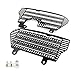 Xitomer Aluminum Radiator Guards, Fit for HONDA 2016-2019 CRF1000L Africa Twin Adv ADV(Fits all standard and Adventure Sports models), Radiator Grille Cover/Protector (Black)