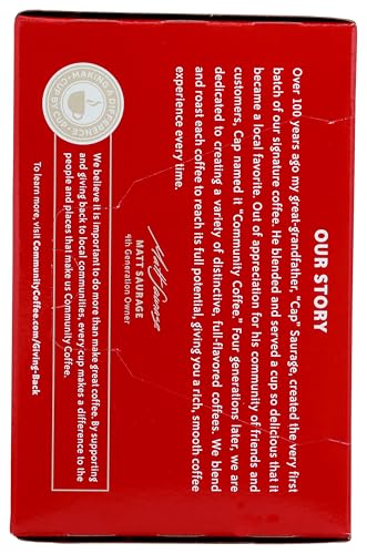 Image of Community Coffee French Vanilla Flavored 12 Count Keurig K-Cup Coffee Pods, Medium Roast, 12 Count (Pack of 1)