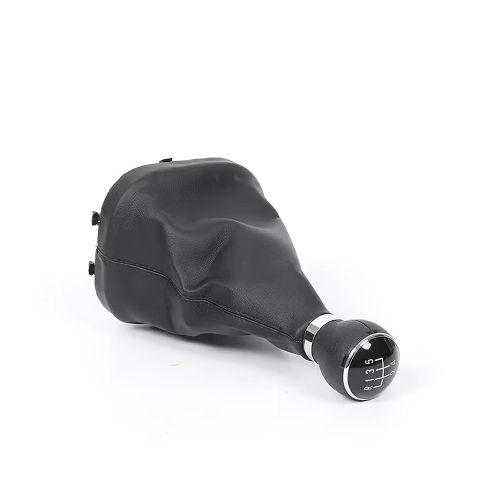 Ouvecr 5 Speed Car Shift Gear Knob Handle For Vw For Touran For Caddy Mk2 2003-2015 5/6 Speed Gaiter Boot Cover Gear Shift Knob Gear Shift Cover(5 Speed)