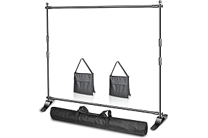 EMART 10 x 8ft (W X H) Photo Backdrop Banner Stand -...