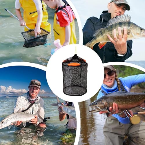 Sac en filet de pêche pour kayak et sessions de pêche itinérante