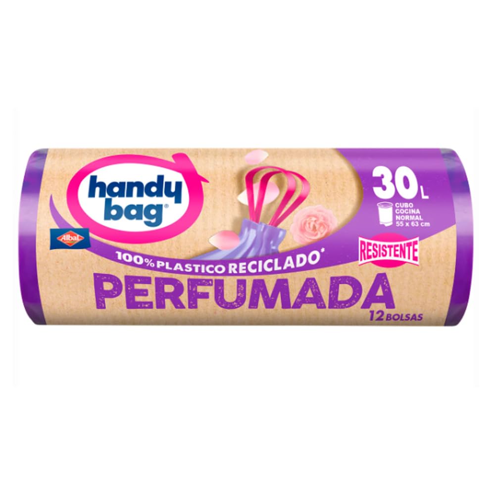 Bolsas de basura perfumadas B1S7 de 30 l. Paquete de 6 unidades.