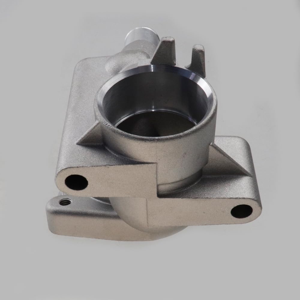 Car Aluminum Metal Thermostat Housing Cover Assembly Kit Engine Coolant Water Flange Pump Outlet fit for Honda Civic 1996-2000 1.6L L4 19320P2A000 19320-P2A-000