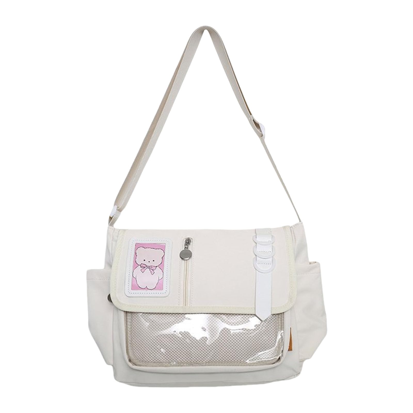 Elnwnnkc Bag Lovely Itabag Casual Crossbody Bag Fashion Messengers Japanese Styles Shoulder for Pin Display Fashion Shoulder