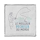 FIXATION FACILE AU FER : Pas besoin de savoir coudre. Grace a sa face arriere thermocollante, cet ecusson se fixe en quelques secondes a l'aide d'un simple fer a repasser domestique. (Voir instructions detaillees plus bas).