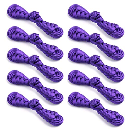 Chinese Cheongsam Buttons10 Pair Fastener Handcraft National Clothing Accessories for Supplies