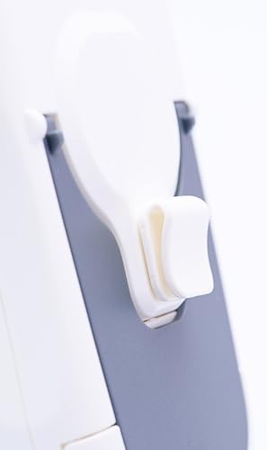 Miniatura 5 de O2COOL Ventilador de collar de lujo, alimentado por batería, ventilador de refrigeración personal manos libres con cordón ajustable, soporte de mesa