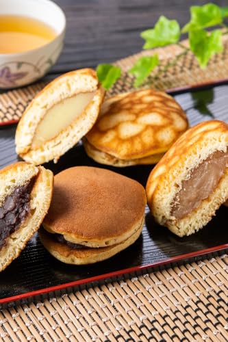 山口菓子舗 小豆つぶ餡 柚子餡 白つぶ餡 3種類 どら焼き 落し焼 24袋 各70g×8P 和菓子 お菓子 ギフト 贈答品 [入金確認後、2ヶ月以内の発送]