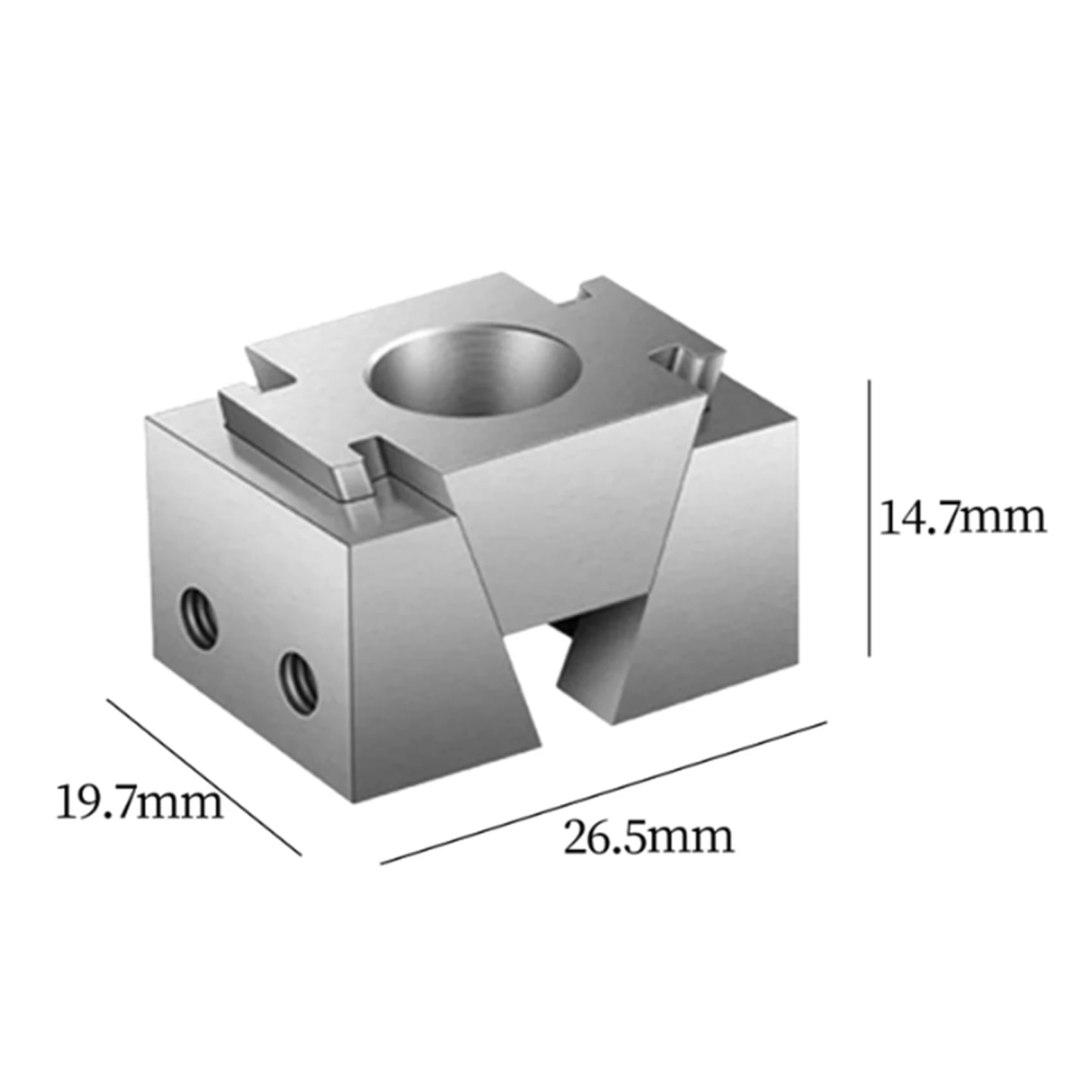 6X Ok Luminaire Wedge M6 Expansion Machine Table RéGlable CôTé Fixe Pince Sculpture Sculpture Outil ModèLe Chiffres