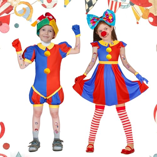 Disfraz Kitimi de payaso para niñas 130 miniatura 7
