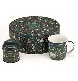 Neavita cofanetto rotondo con tisana bosco incantato e mug