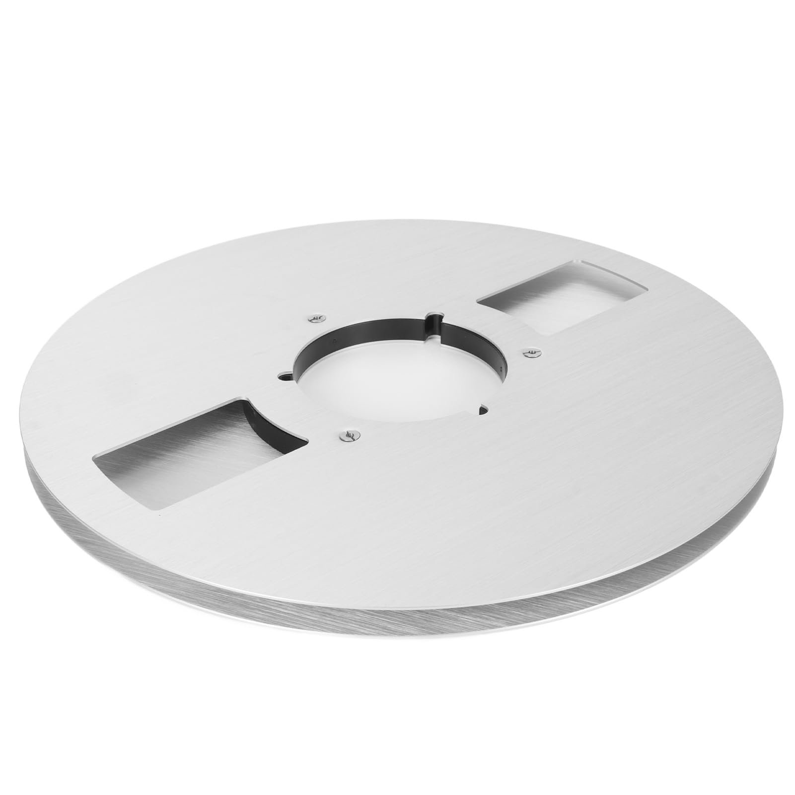 banapoy 1/4 10,5 Zoll Leere Bandspule, 4 Löcher, Universelle Tonaufnahme mit Offener Rolle aus Aluminiumlegierung, Leere Tonbandspule für die von Tonaufnahmen mit Offener Rolle