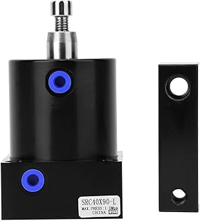 Rotating Clamping Cylinder, SRC40 90 Degrees Pneumatic Swing Clamp Cylinder Pneumatic Rotary Clamping Cylinder(SRC40X90L)