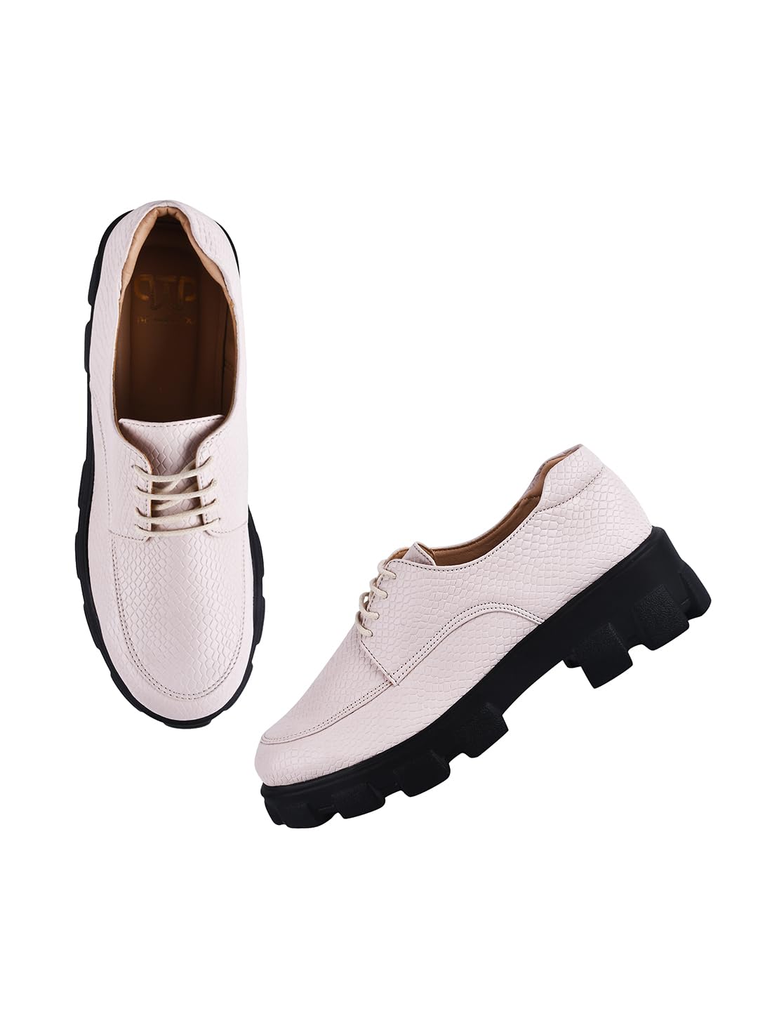 Selfiee Comfortable & Light-Weight Casual Lace-up Loafers Shoes for Womens & Girls-picture-23