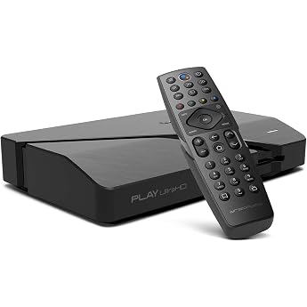 Dreambox Play UHD Android TV Box Black | 4K HDR Media OTT Player with AV1, HDMI 2.1, Bluetooth 5.1, Dual WiFi, Android 11 | C