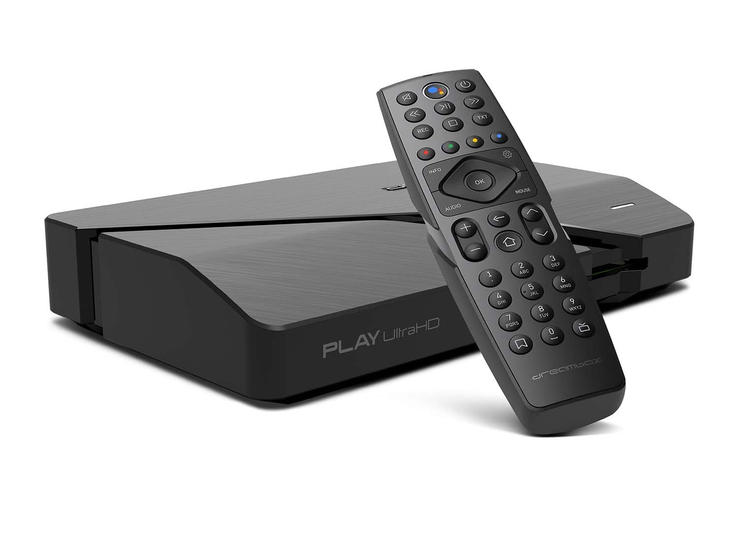 dreambox play android tv 11 black con wifi bluetooth HDMI