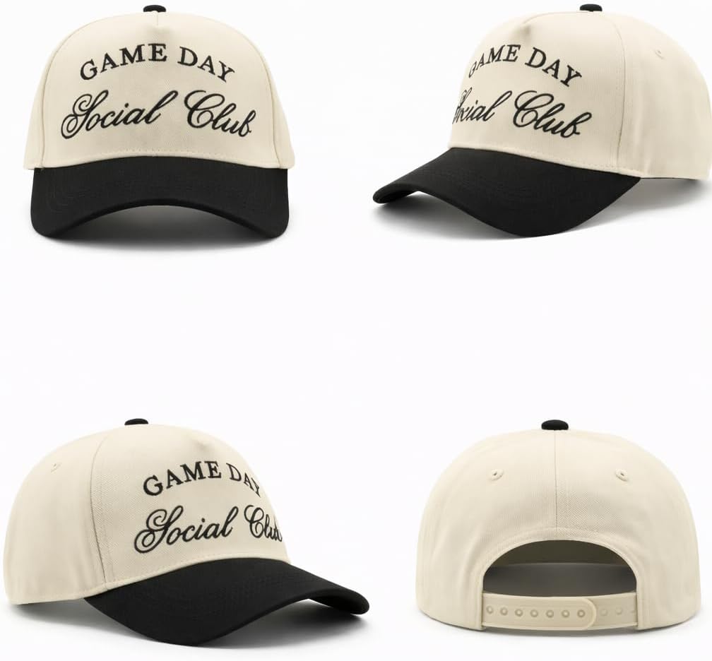 Vintage Embroidered Lettering Dad Hat Original Classic Low Profile Baseball Cap Golf Adjustable Unconstructed Plain Snapback - Image 2