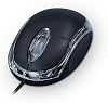 1pcs USB Wired Office Mouse, Mute Wired Click Mouse, Wired Office Mouse, Notebook Mouse, Optical Office Mouse, Optical USB Wired Mouse, Black WATIIFUFU