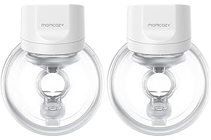momcozy Hands-Free, Wireless Pump with Soft Double-Sealed Flange