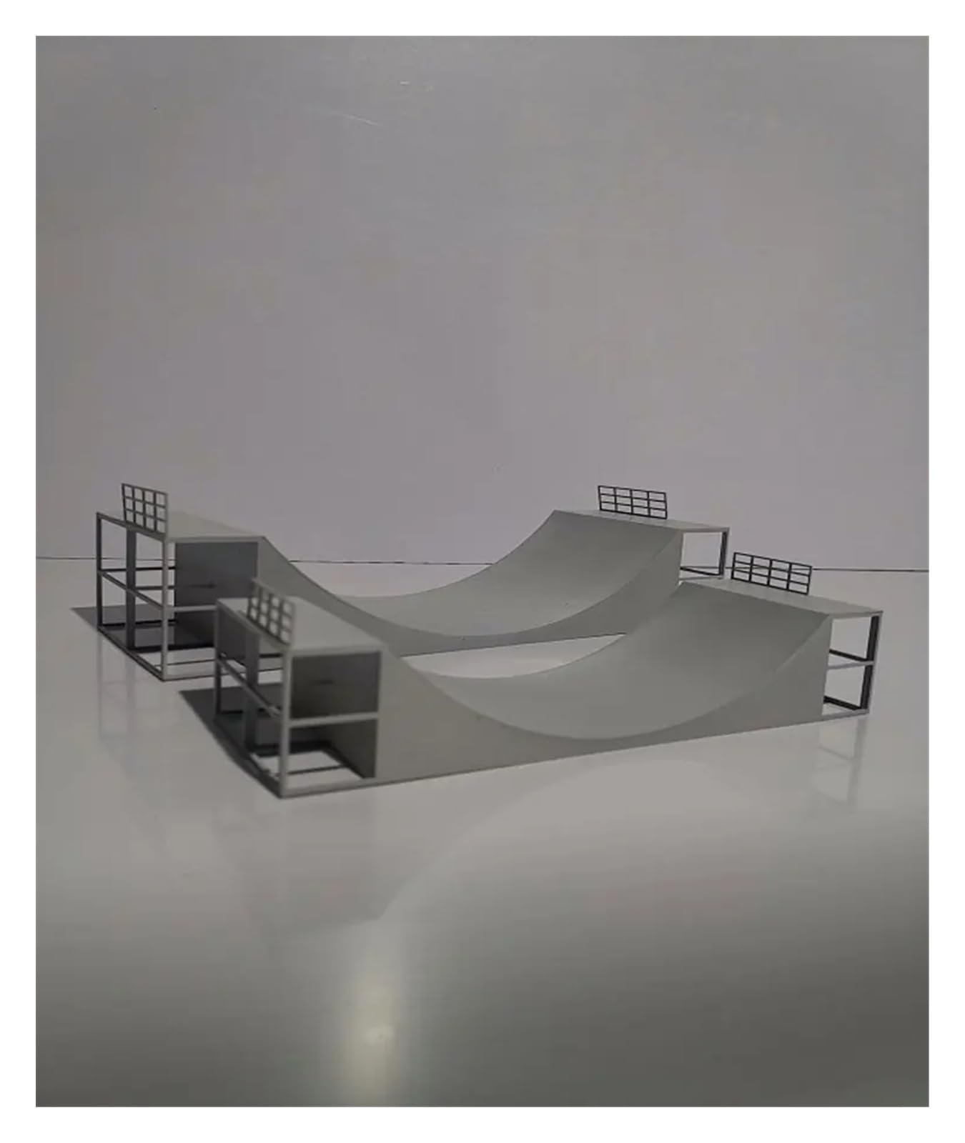 Modelarstwo 1/87 Model pociągu Ho skala miniaturowy Skatepark piaskownica stołowa akcesoria zestawy do budowania modeli Handmade DIY do układu diorama