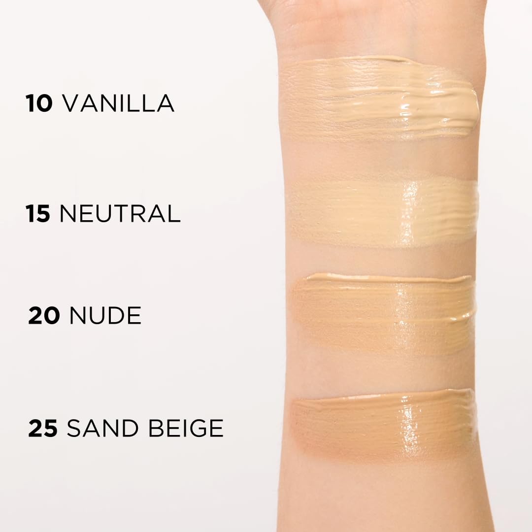 Eveline Cosmetics Wonder Match Podkład rozświetlający-Nr 10 - Vanilla