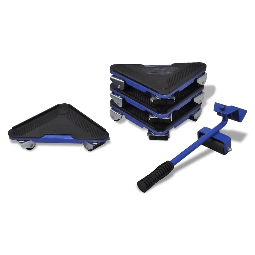 Möbeltransport-Set mit Rollen und Hebezeug